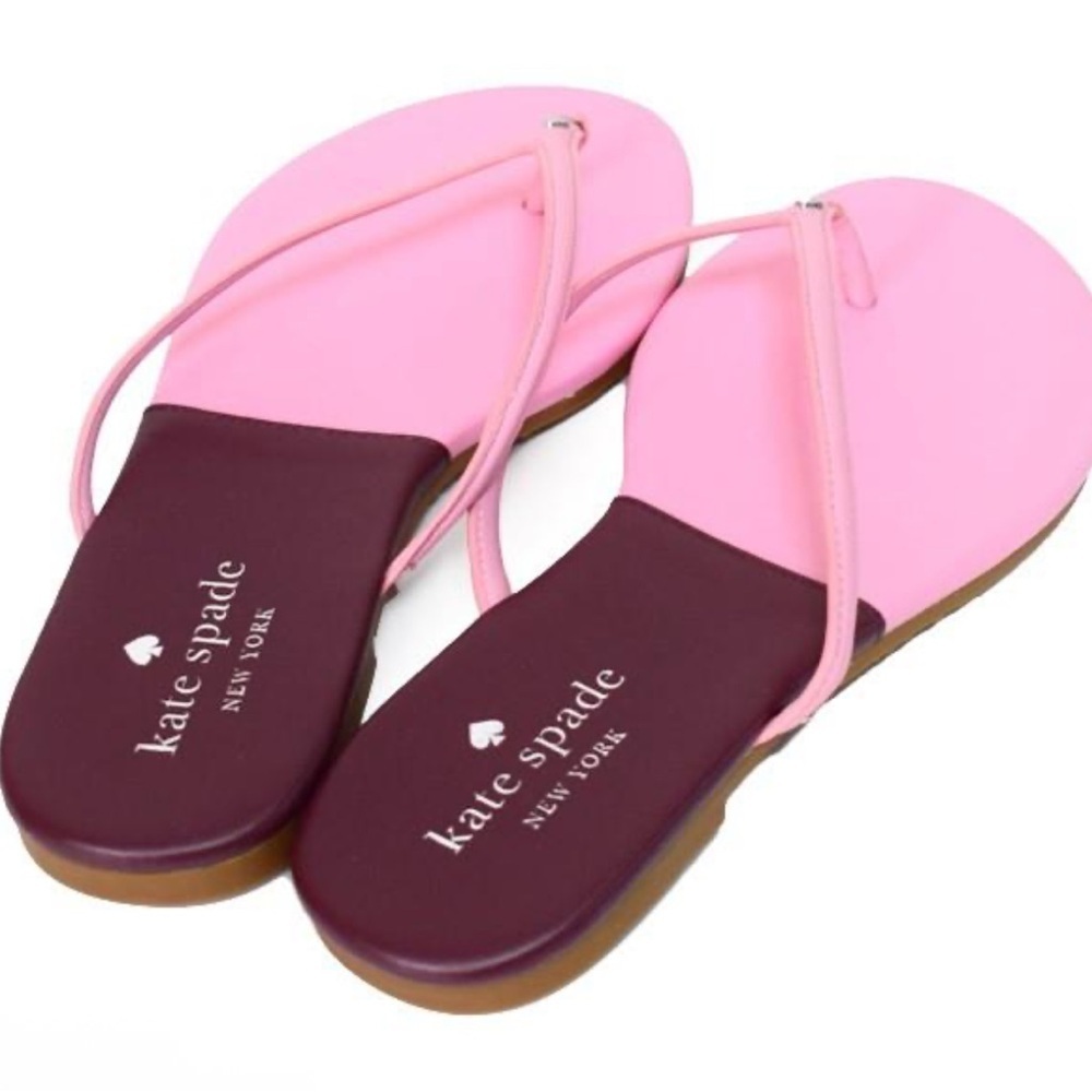 NWOB Kate Spade Light Pink Sandals minimalist - Picture 2 of 5